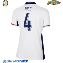 Maglie da calcio Inghilterra Declan Rice #4 Prima Maglia Femminile Europei 2024 Manica Corta